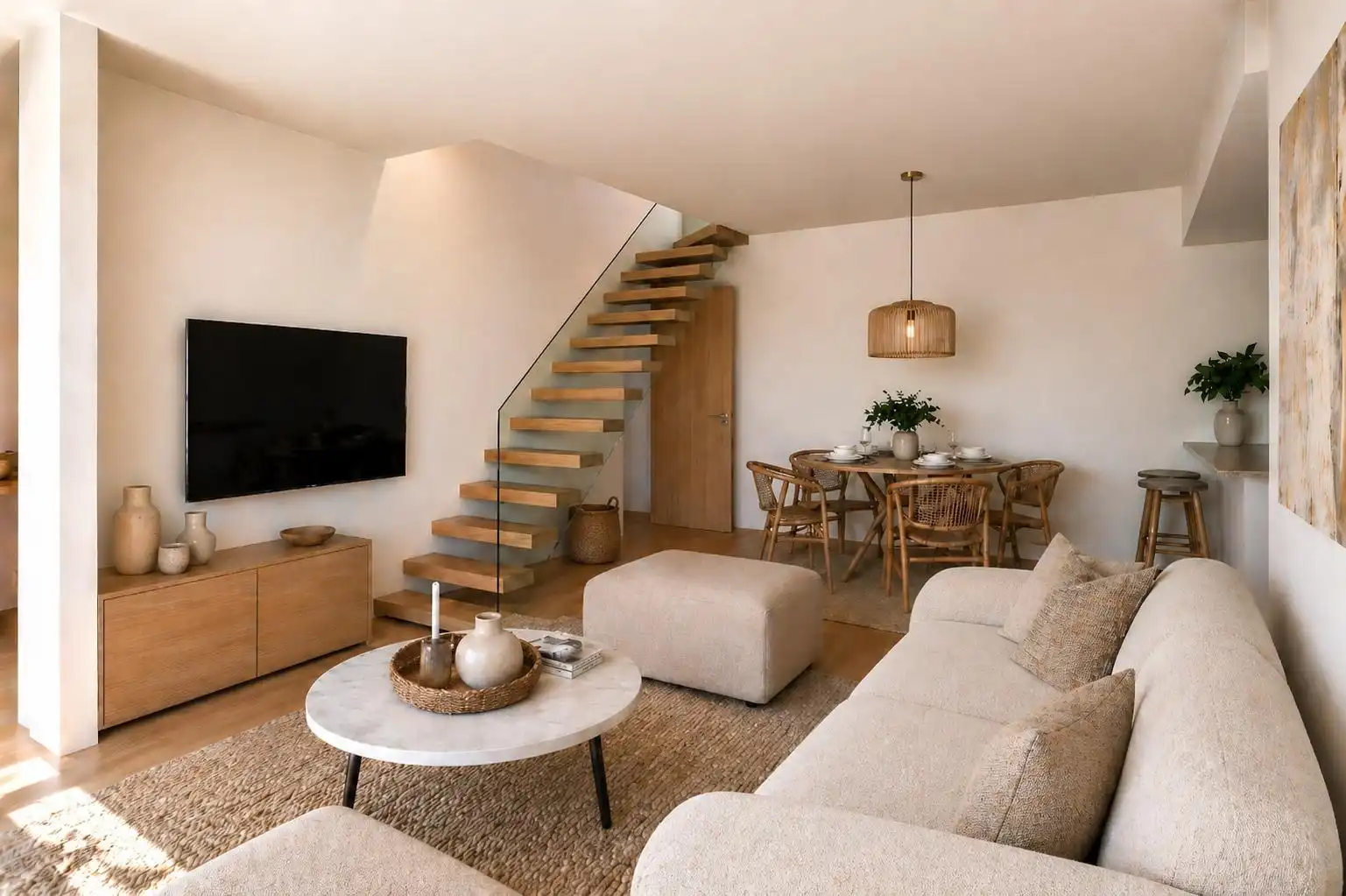 Sala de estar de Ático en venta en Maó - Mahón con Calefacción, Terraza y Balcón