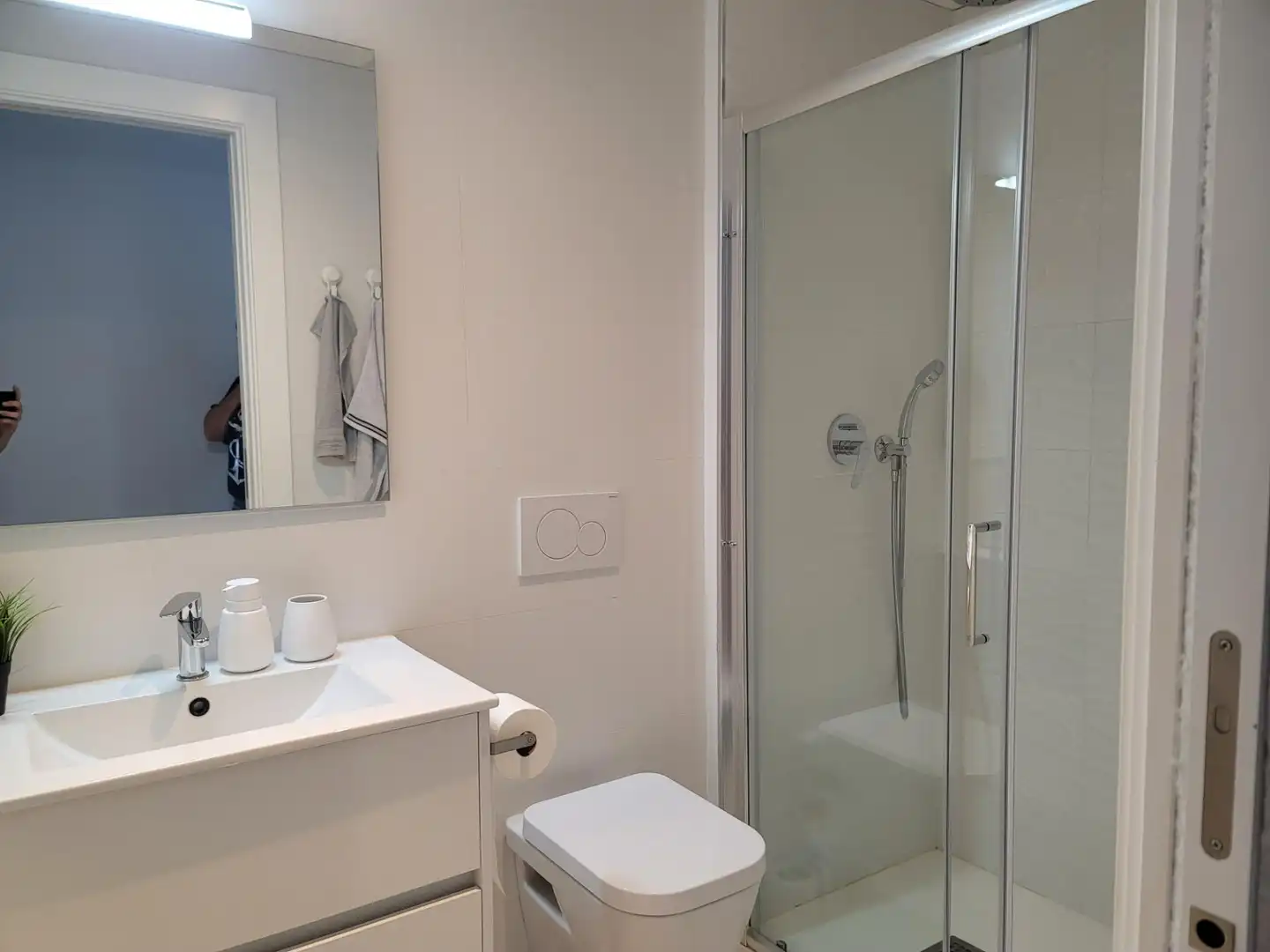 Bany de Apartament en venda en Orihuela amb Aire condicionat, Jardí privat i Terrassa