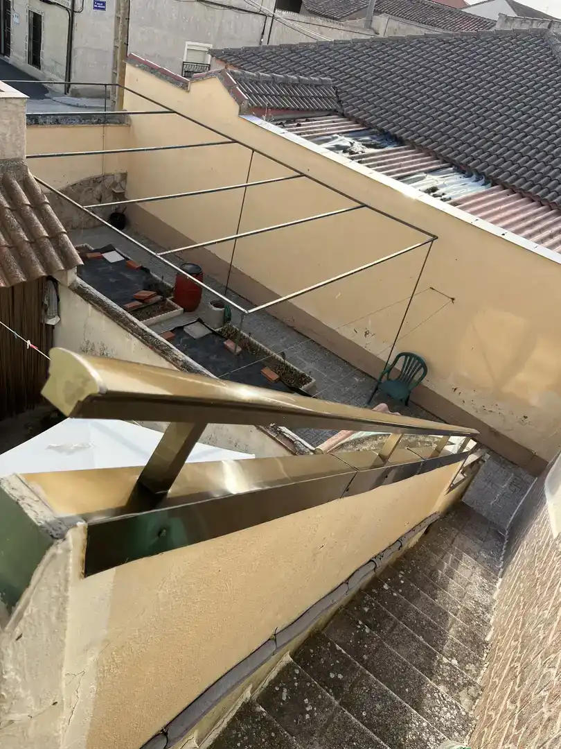 Terrassa de Casa adosada en venda en Villafáfila amb Jardí privat, Parquet i Traster