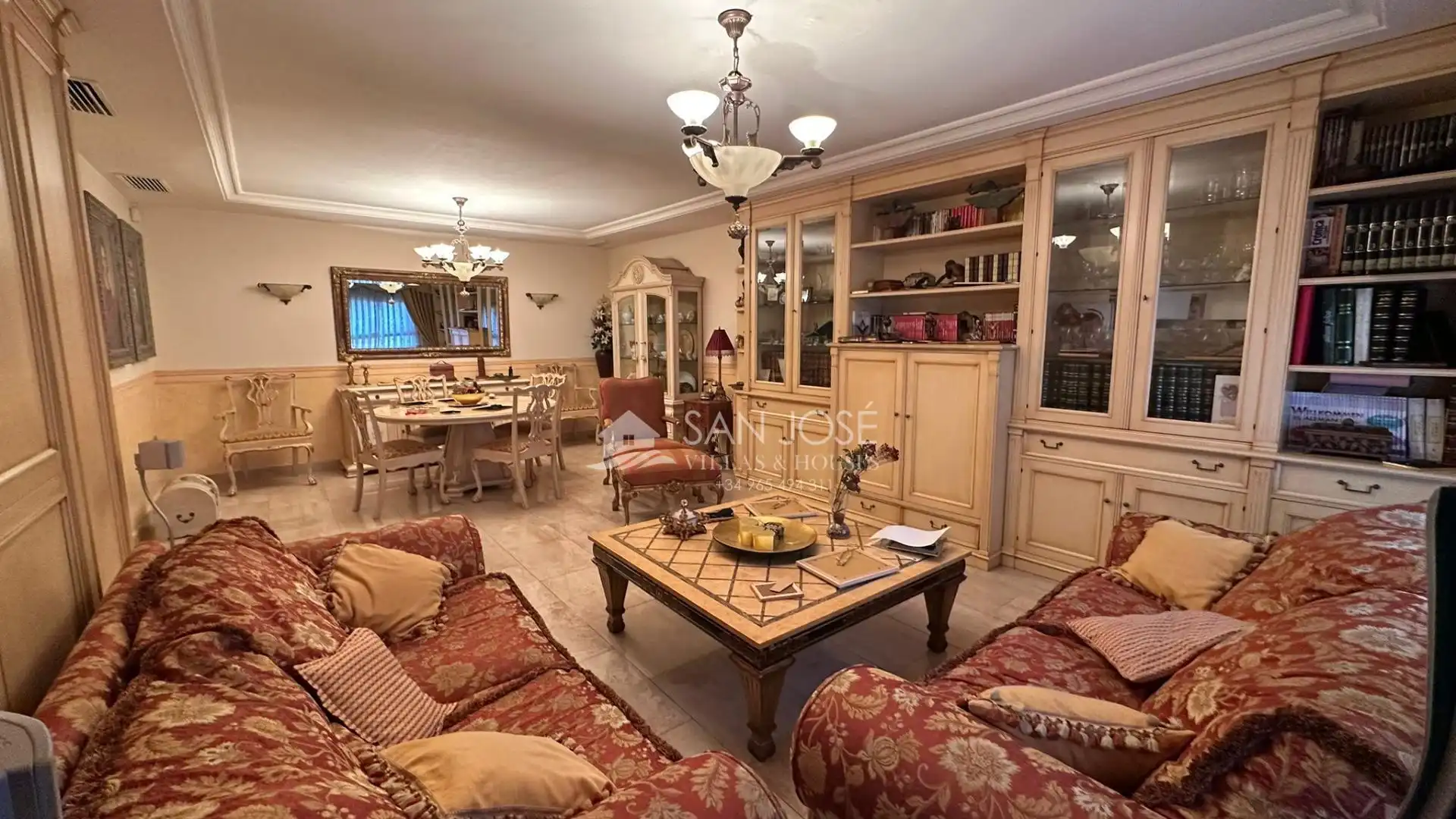 Sala de estar de Casa o chalet en venta en Crevillent con Aire acondicionado, Calefacción y Terraza