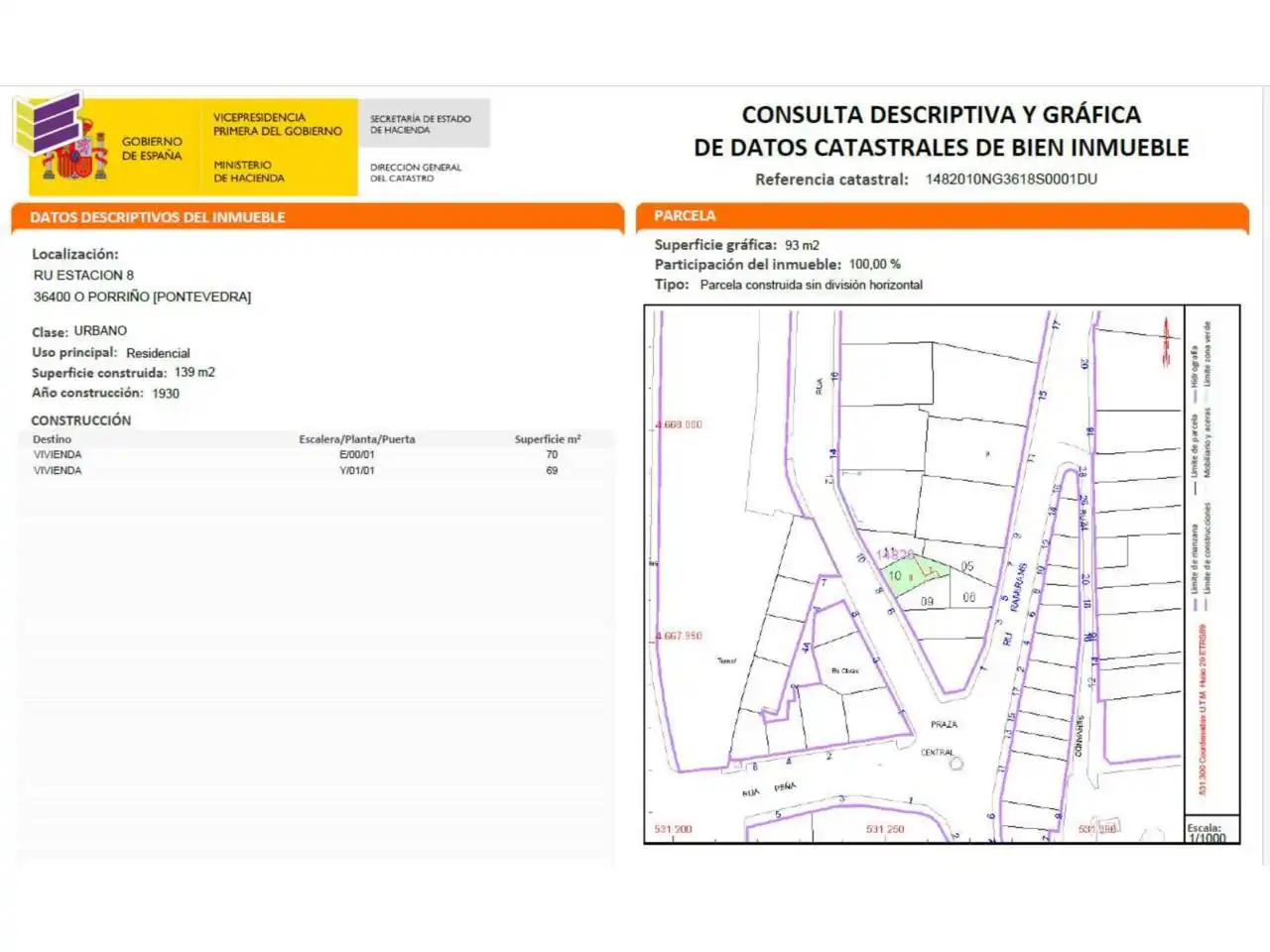 Casa o xalet en venda a Calle Ramiranes, 5, O Porriño