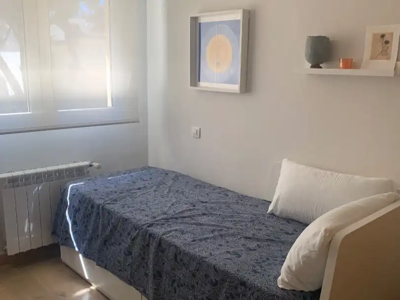 Bedroom of Flat for sale in Navalagamella, Madrid