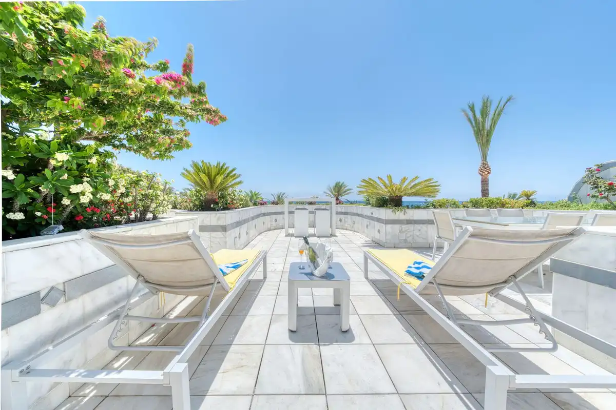 Terrassa de Apartament en venda en Marbella amb Aire condicionat, Terrassa i Traster