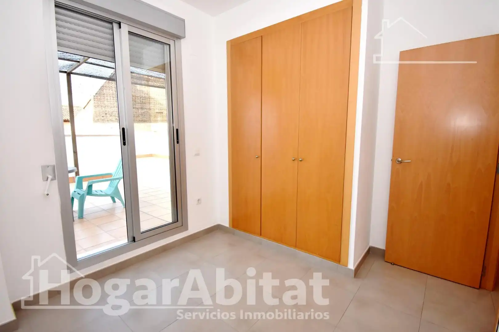 Schlafzimmer von Wohnung zum Verkauf in Massanassa mit Klimaanlage, Heizung und Terrasse