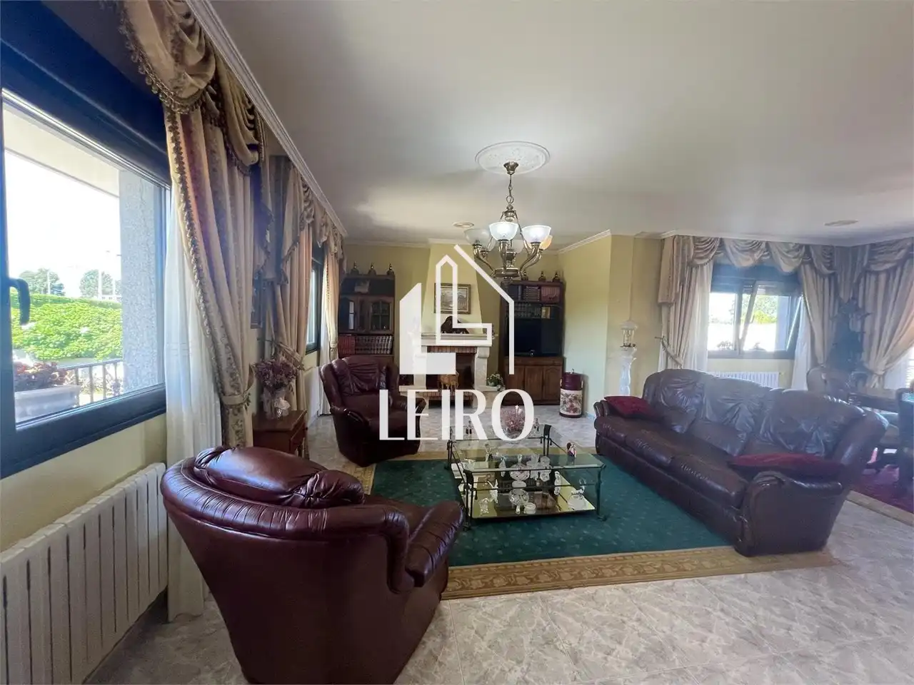 Living room of Houses for sale in Vilagarcía de Arousa  with Heating, Private garden and Terrace