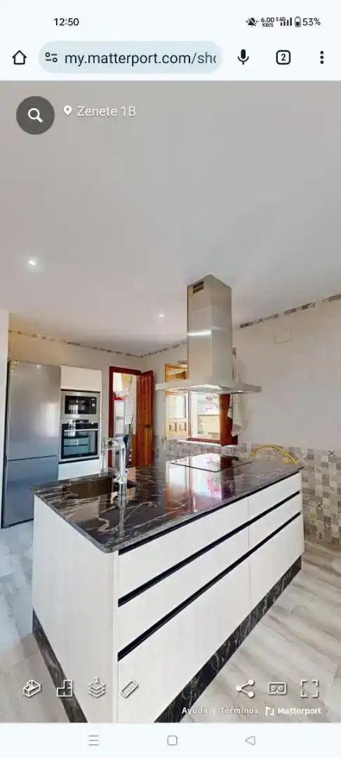 Cuina de Casa o xalet en venda en  Granada Capital amb Aire condicionat i Balcó