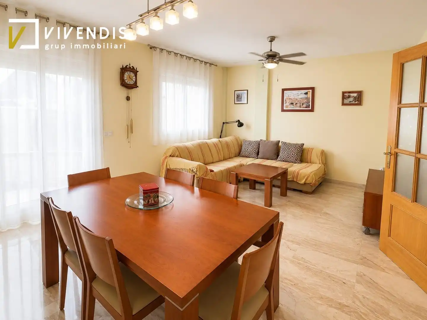 Living room of Houses for sale in Torrefarrera  with Heating and Terrace