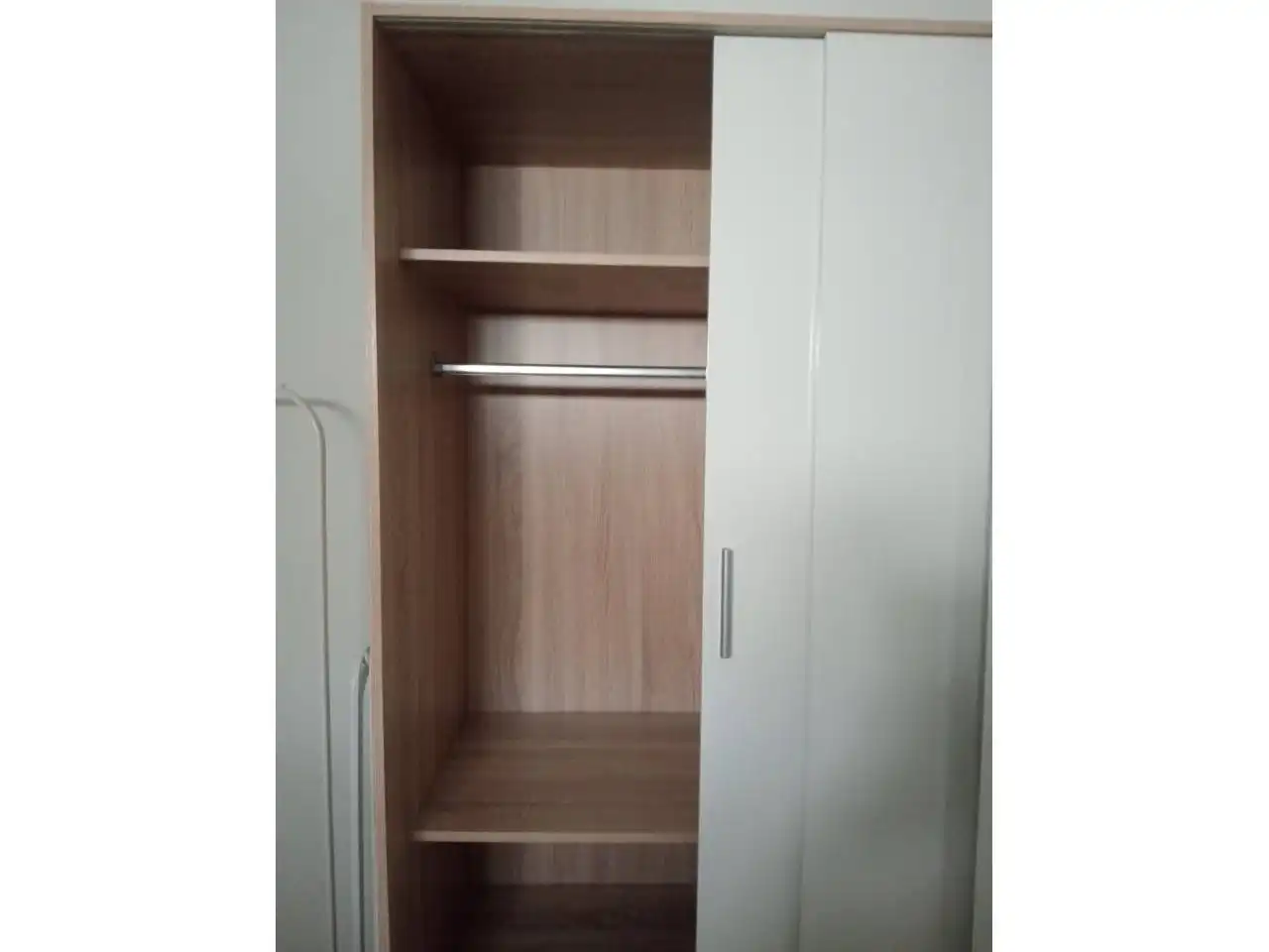 Schlafzimmer von Wohnung zur Miete in Madrid mit Heizung, Möbliert und Alarm