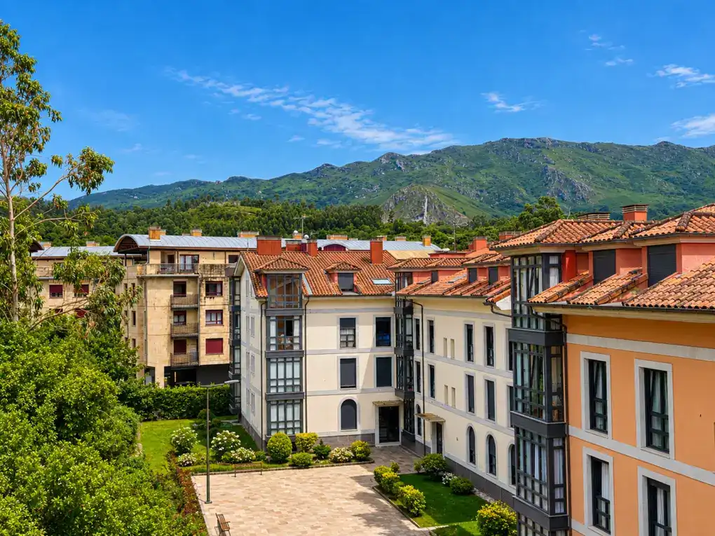 Exterior view of Attic for sale in Llanes  with Heating and Furnished