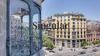 Exterior view of Flat to rent in  Barcelona Capital  with Heating, Terrace and Balcony