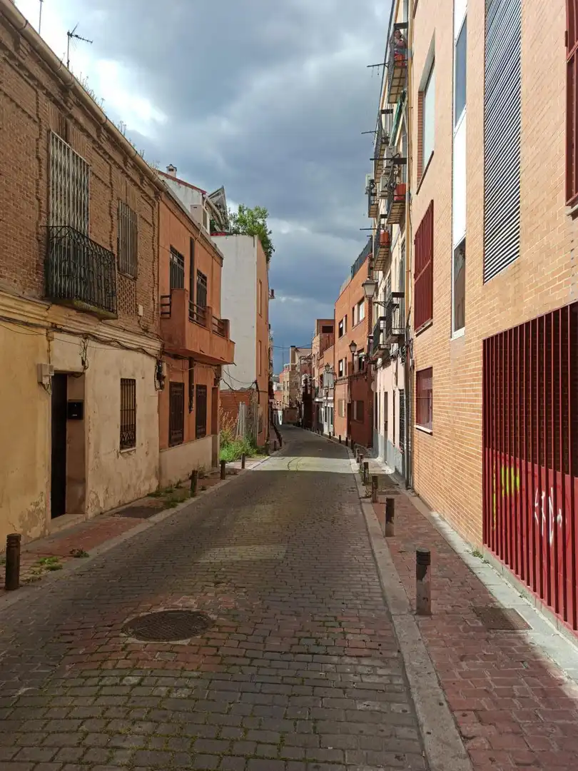 Vista exterior de Planta baja de alquiler en Madrid con Terraza y Amueblado