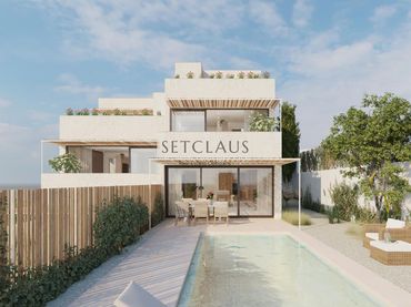 Casa pareada con balcón en venta en Teià