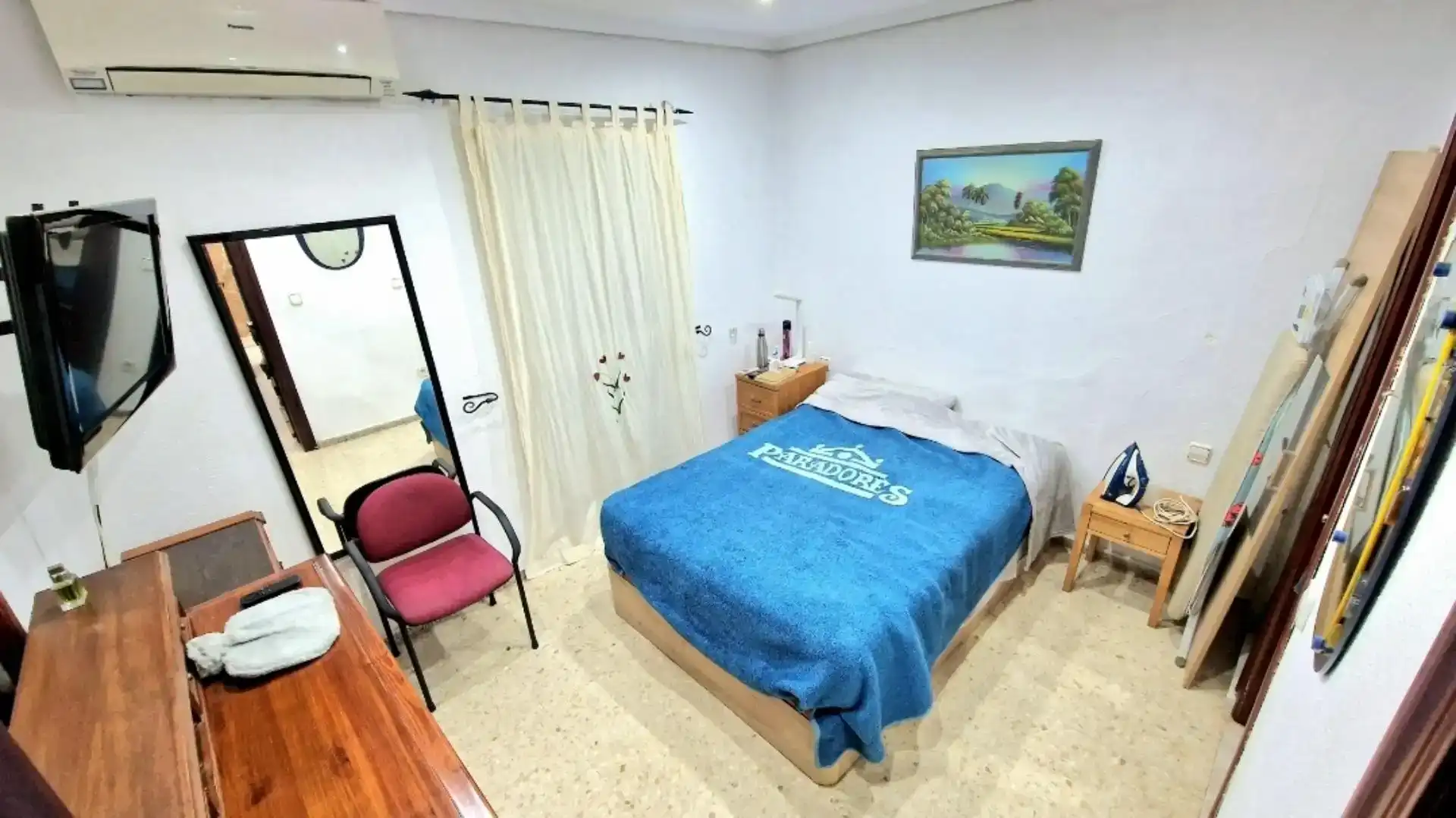 Bedroom of Houses for sale in  Sevilla Capital  with Air Conditioner