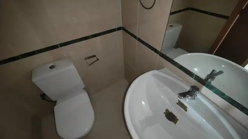 Badezimmer von Maisonette zum Verkauf in Sant Pere de Ribes mit Klimaanlage, Heizung und Privatgarten