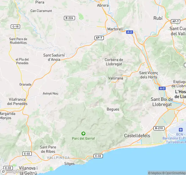 Vista exterior de Pis en venda en Olesa de Bonesvalls