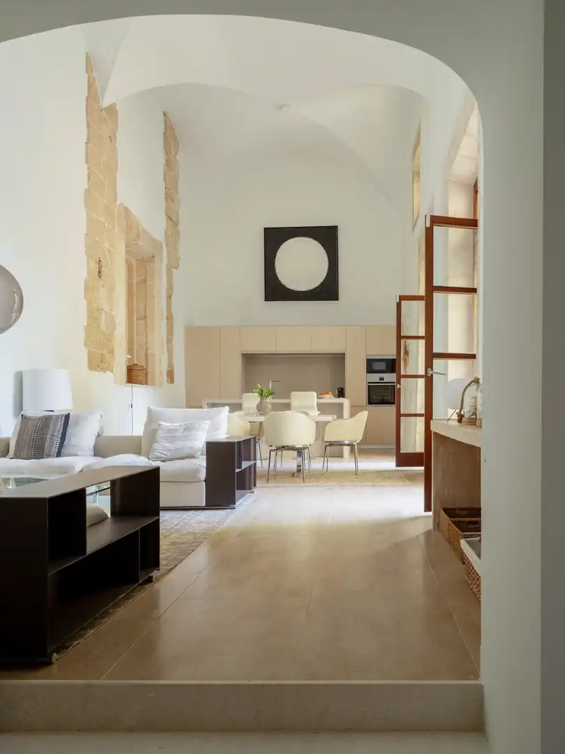 Sala de estar de Apartamento en venta en  Palma de Mallorca con Aire acondicionado, Jardín privado y Terraza