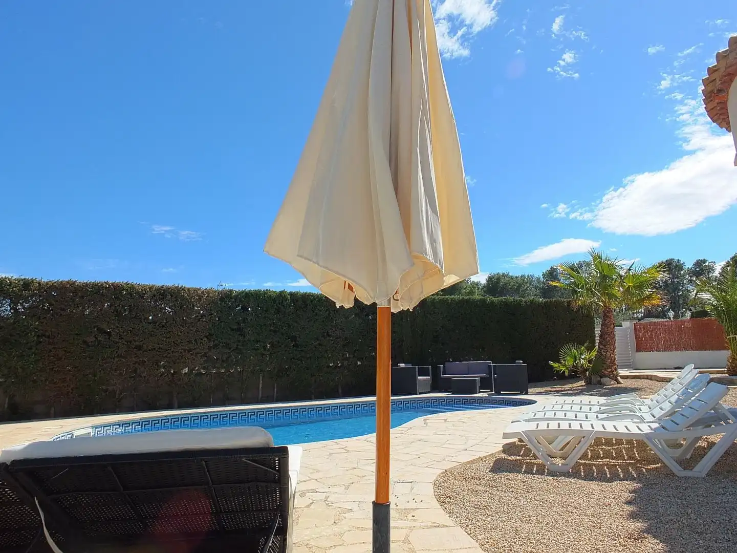 Piscina de Casa o xalet en venda en L'Ametlla de Mar  amb Aire condicionat, Terrassa i Piscina