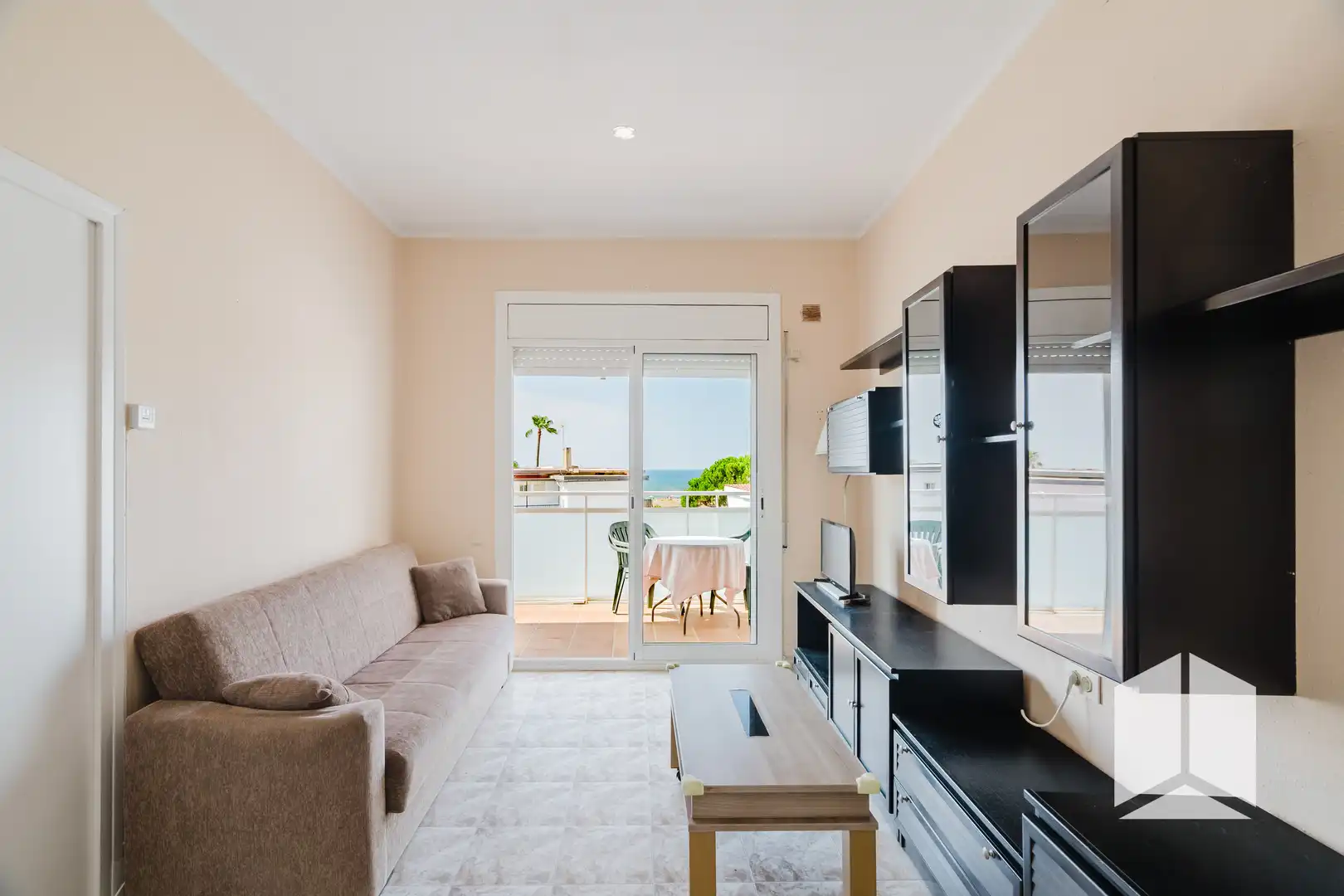 Living room of Attic for sale in Castelldefels  with Heating, Swimming Pool and Balcony
