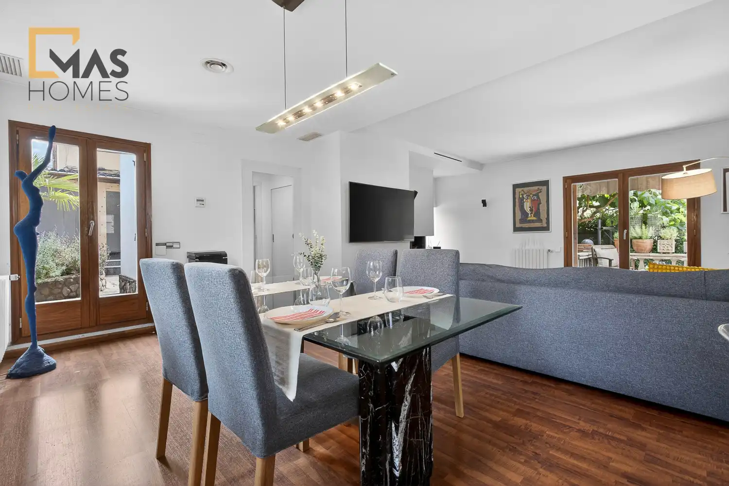 Comedor de Casa o chalet en venta en Parets del Vallès con Aire acondicionado, Calefacción y Jardín privado