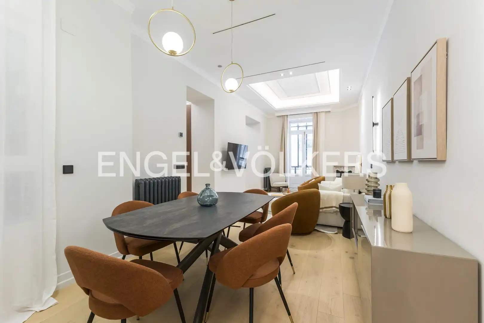 Esszimmer von Wohnung zum Verkauf in Madrid mit Klimaanlage, Heizung und Möbliert