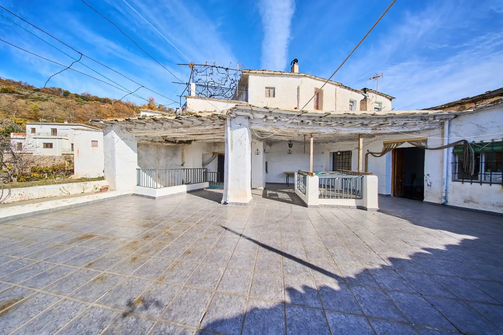 Exterior view of Houses for sale in Busquístar  with Terrace, Storage room and Balcony