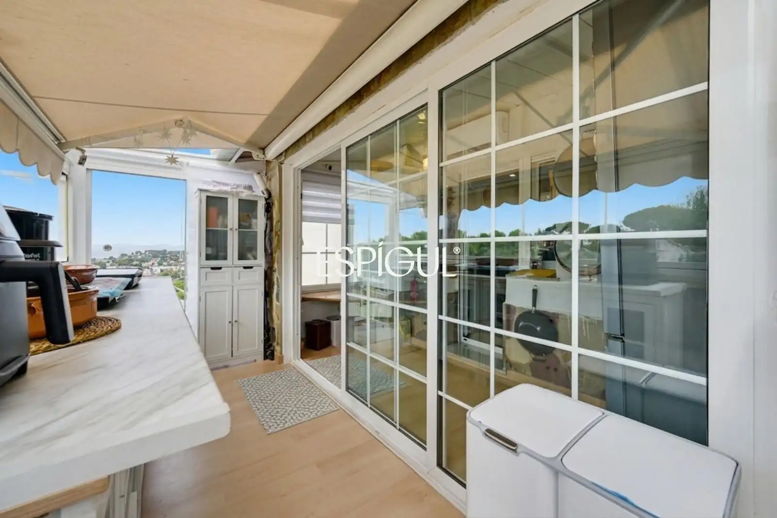 Balcony of Houses for sale in Rubí  with Air Conditioner, Heating and Terrace