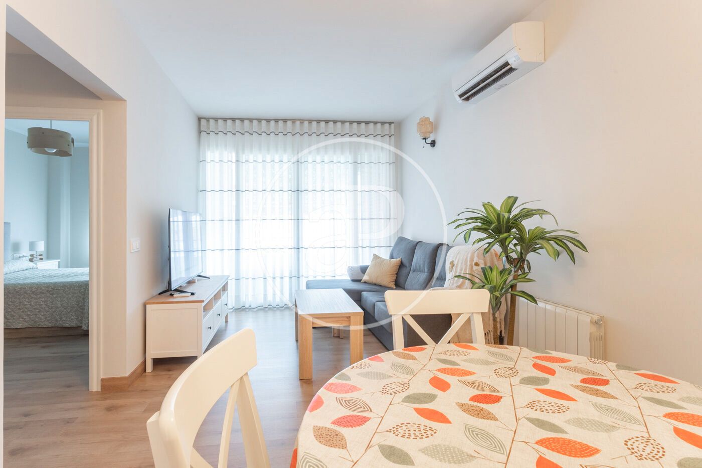 Living room of Flat for sale in  Barcelona Capital  with Air Conditioner, Heating and Terrace