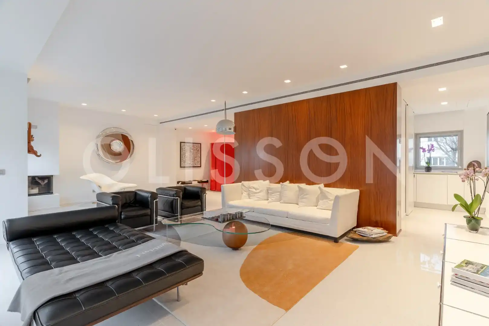 Sala d'estar de Casa o xalet en venda en  Madrid Capital amb Aire condicionat, Calefacció i Jardí privat