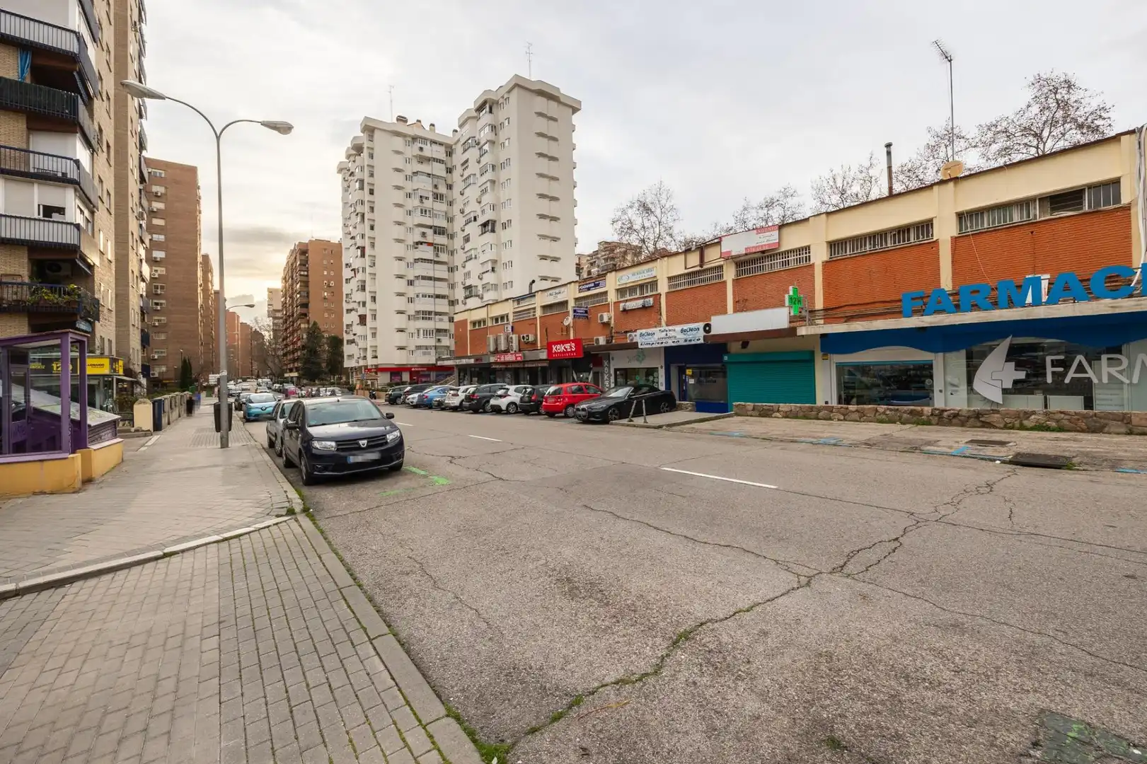 Exterior view of Flat for rent in Madrid  with Parquet flooring and Terrace