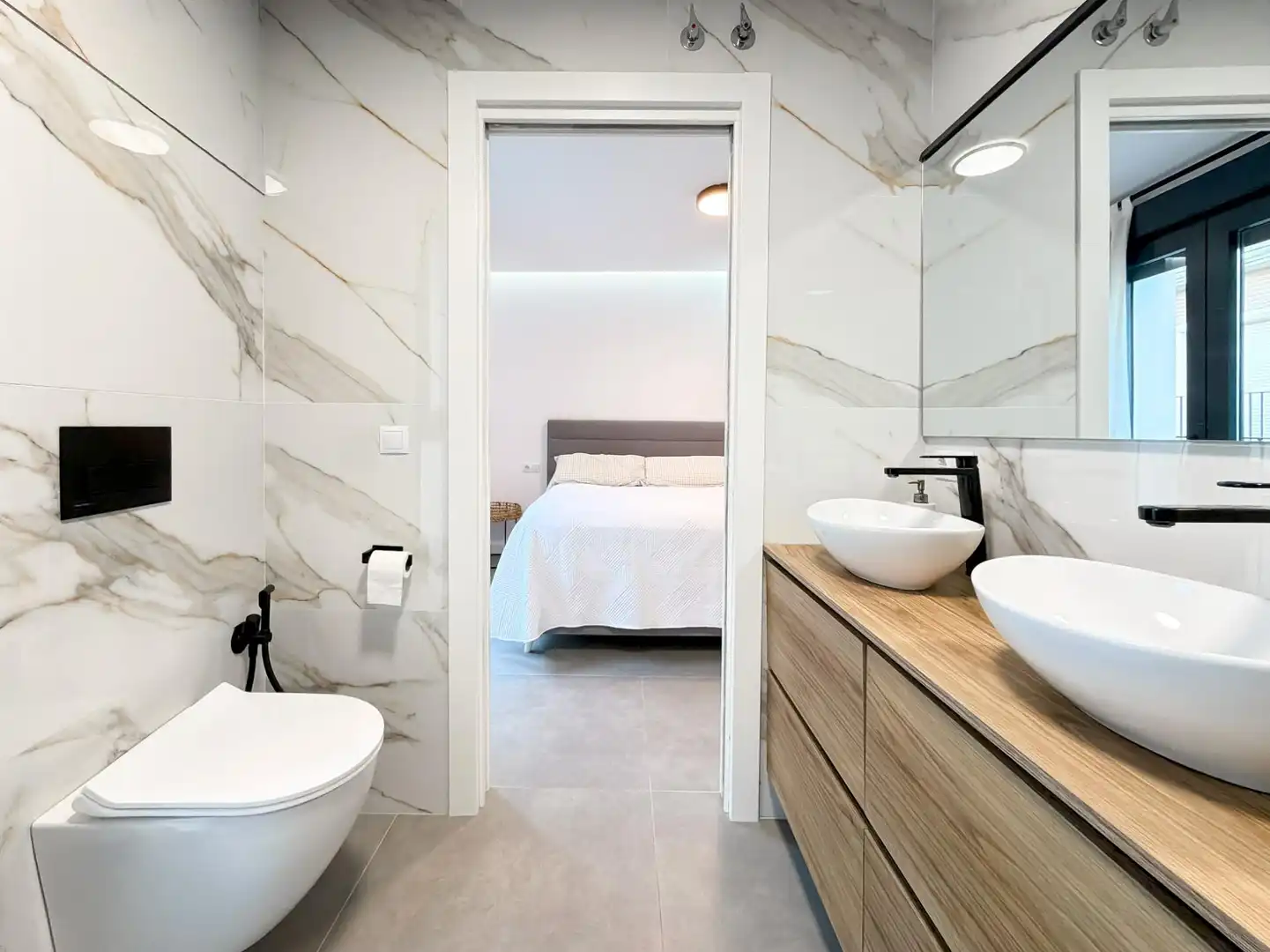 Baño de Casa o chalet de alquiler en Massamagrell con Aire acondicionado, Terraza y Amueblado