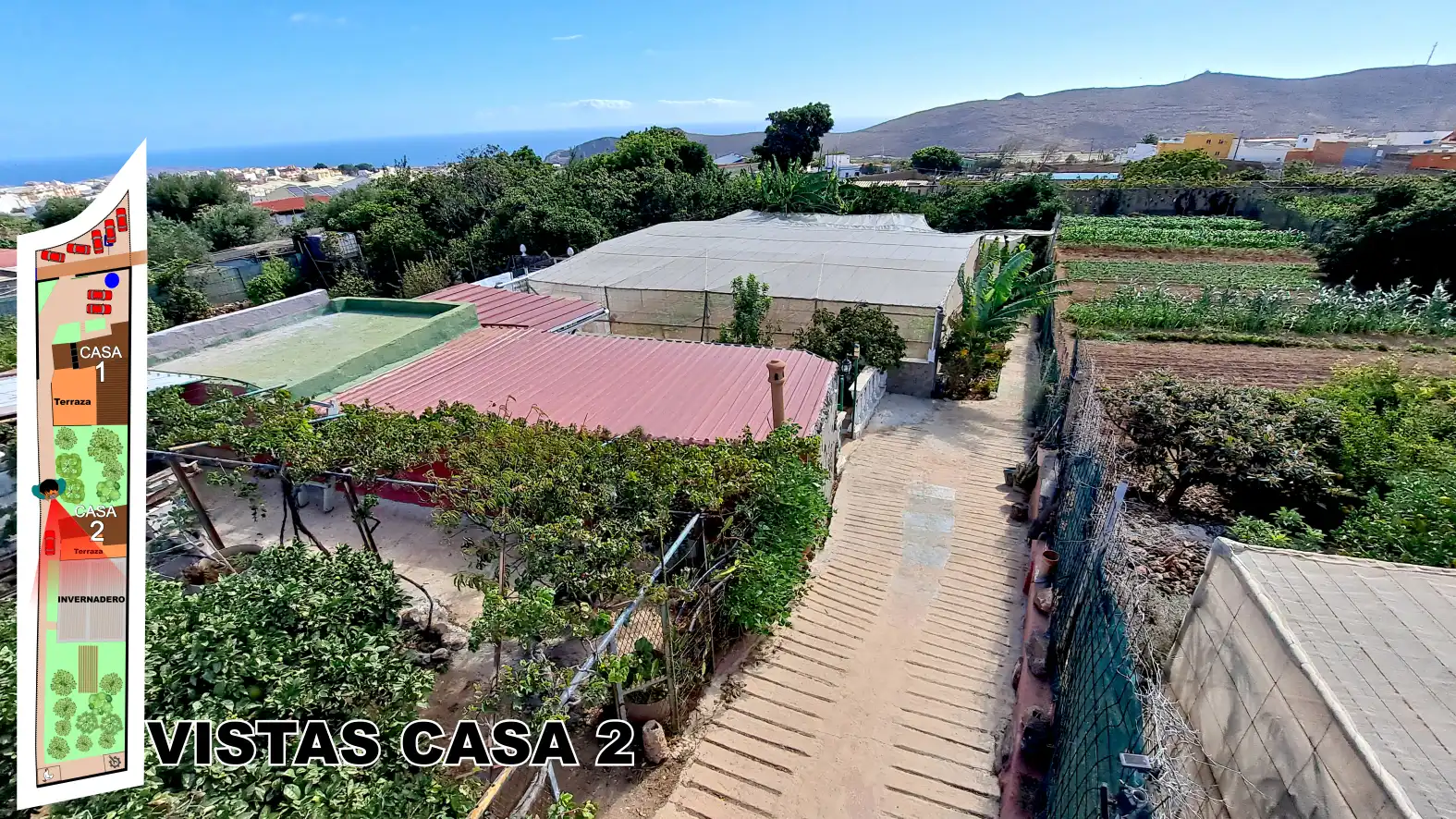 Vista exterior de Finca rústica en venta en Ingenio con Terraza, Horno y TV