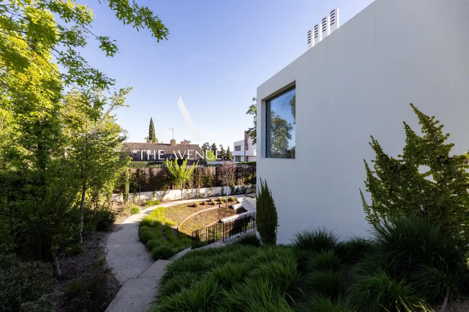 Exterior view of Houses for sale in Pozuelo de Alarcón  with Heating and Swimming Pool