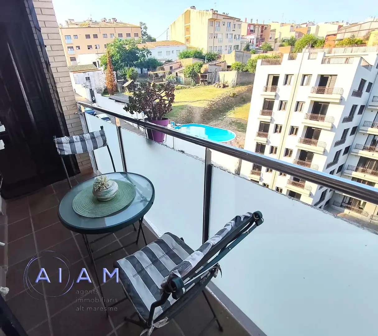 Balcony of Flat for sale in Tordera  with Air Conditioner and Heating