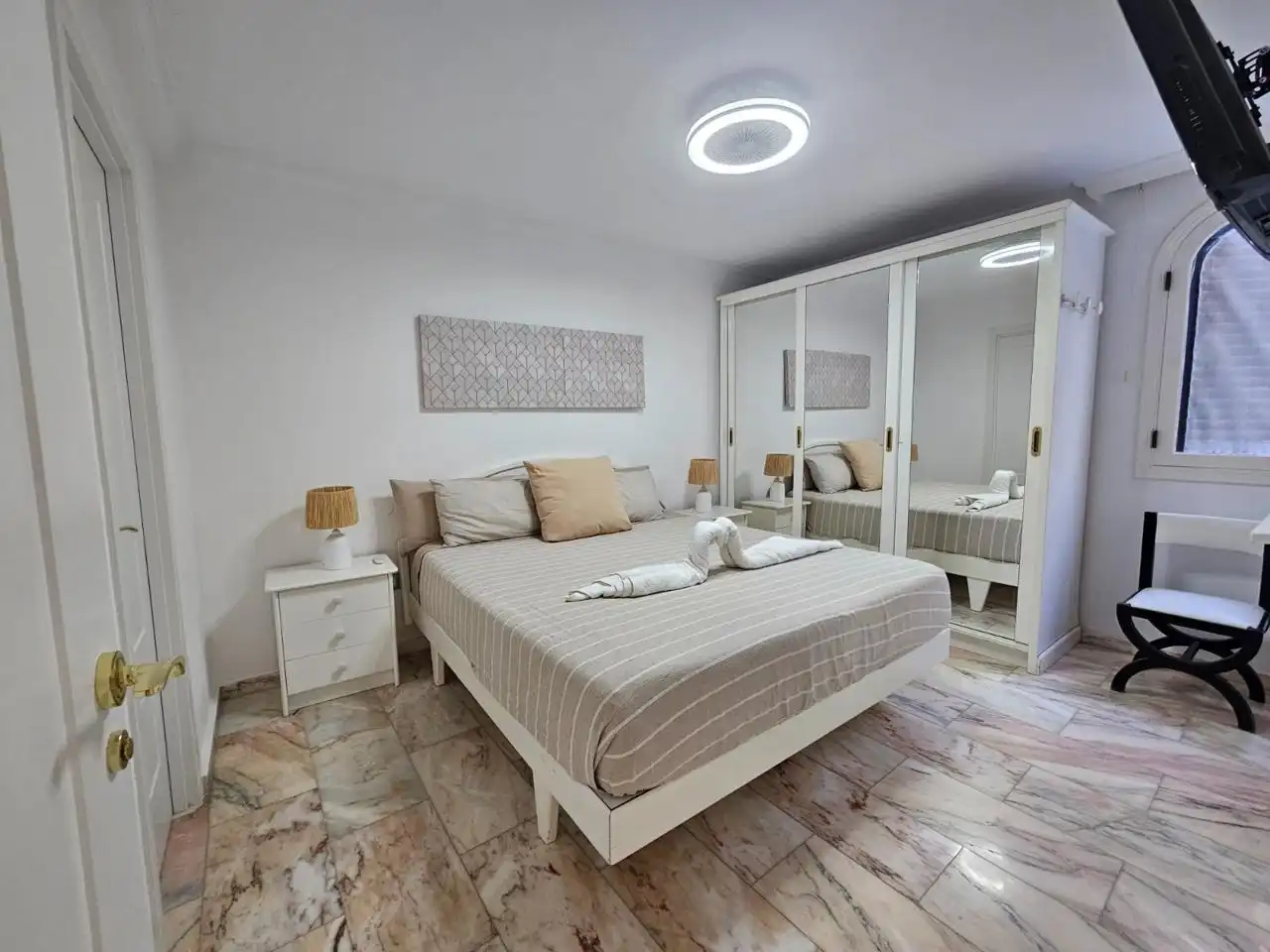 Bedroom of Ground floor for rent in Mogán  with Air Conditioner, Terrace and Furnished