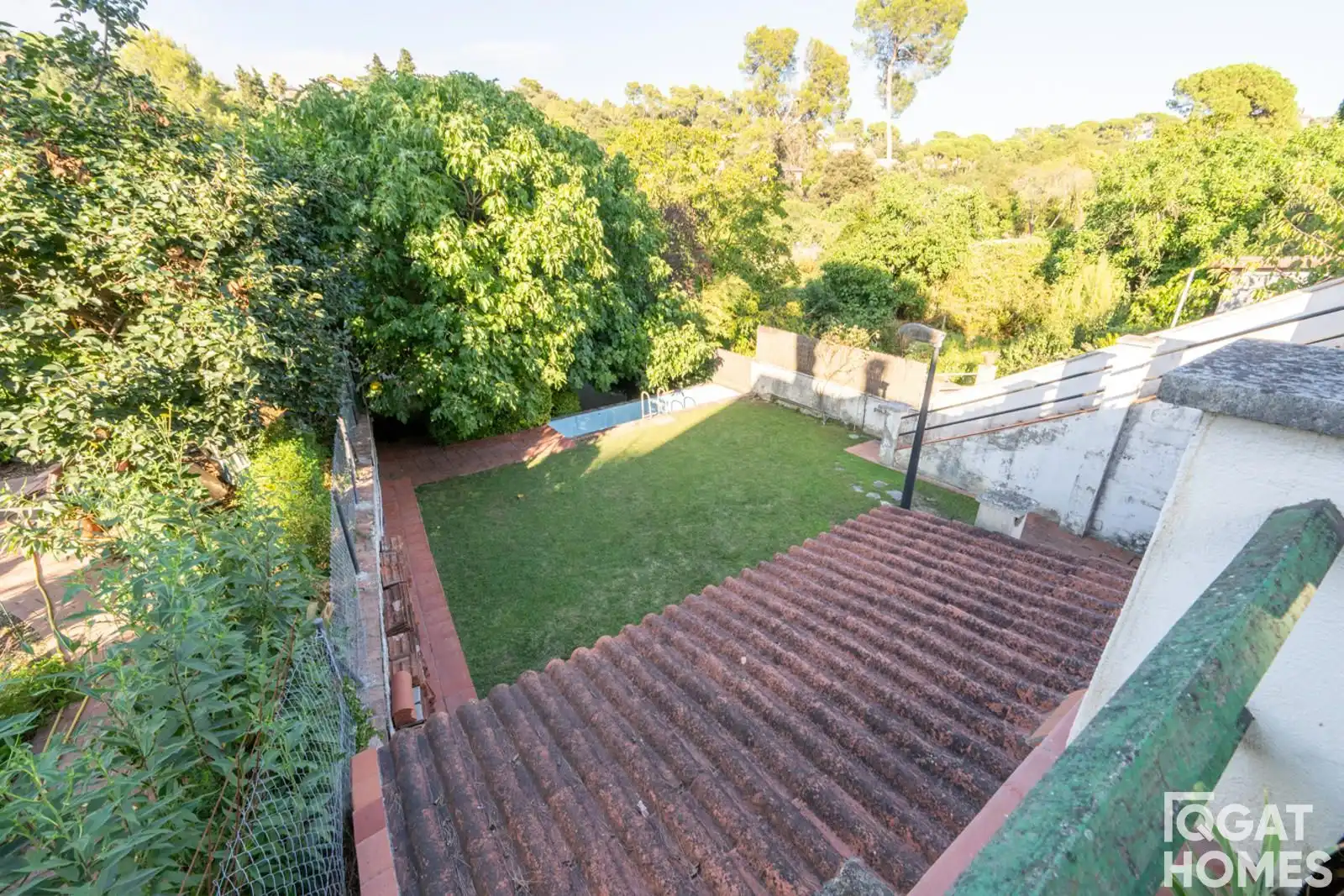 Terrassa de Casa o xalet en venda en Sant Cugat del Vallès amb Aire condicionat, Calefacció i Terrassa