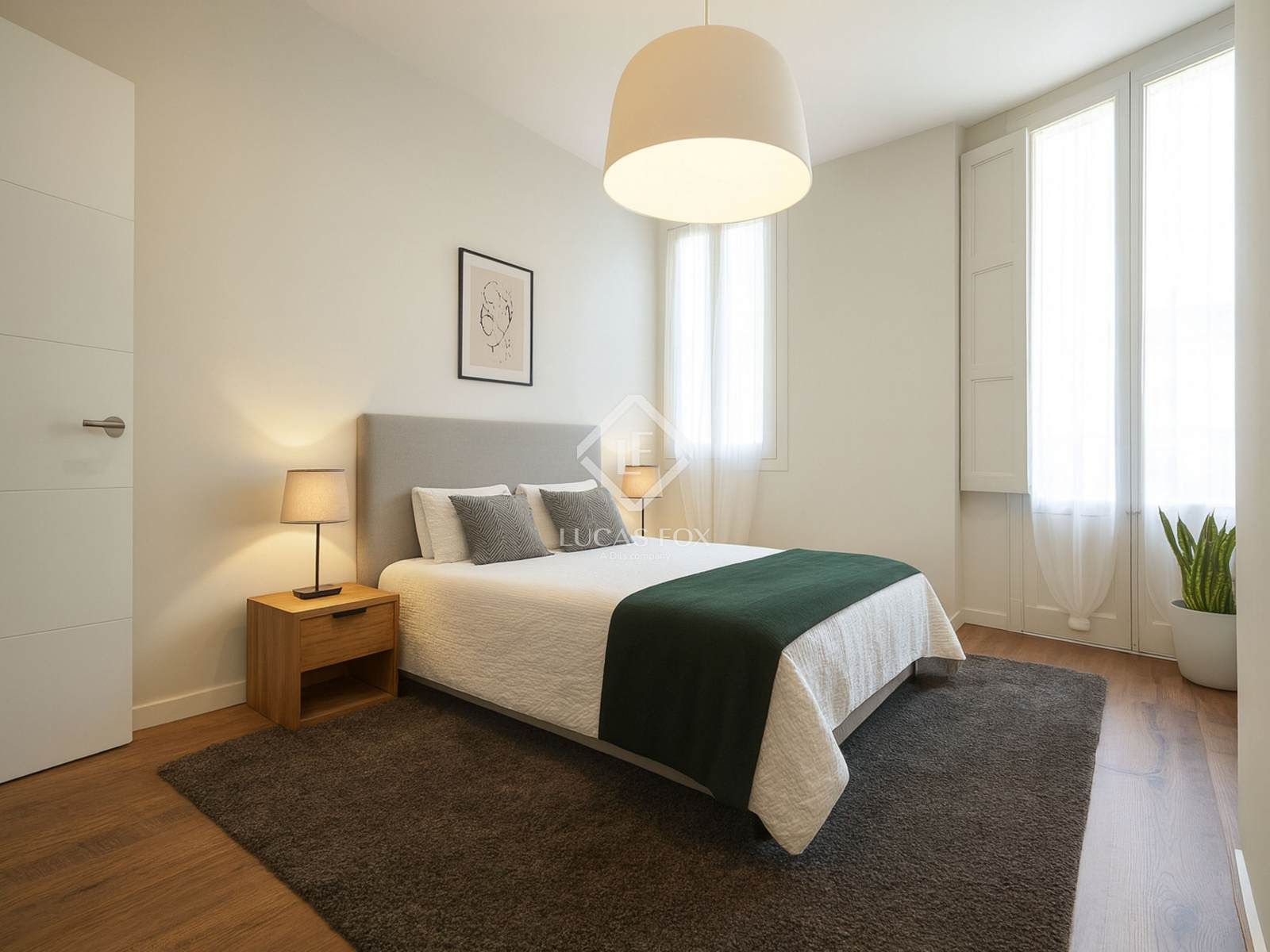 Bedroom of Attic for sale in Sant Just Desvern  with Air Conditioner, Heating and Parquet flooring