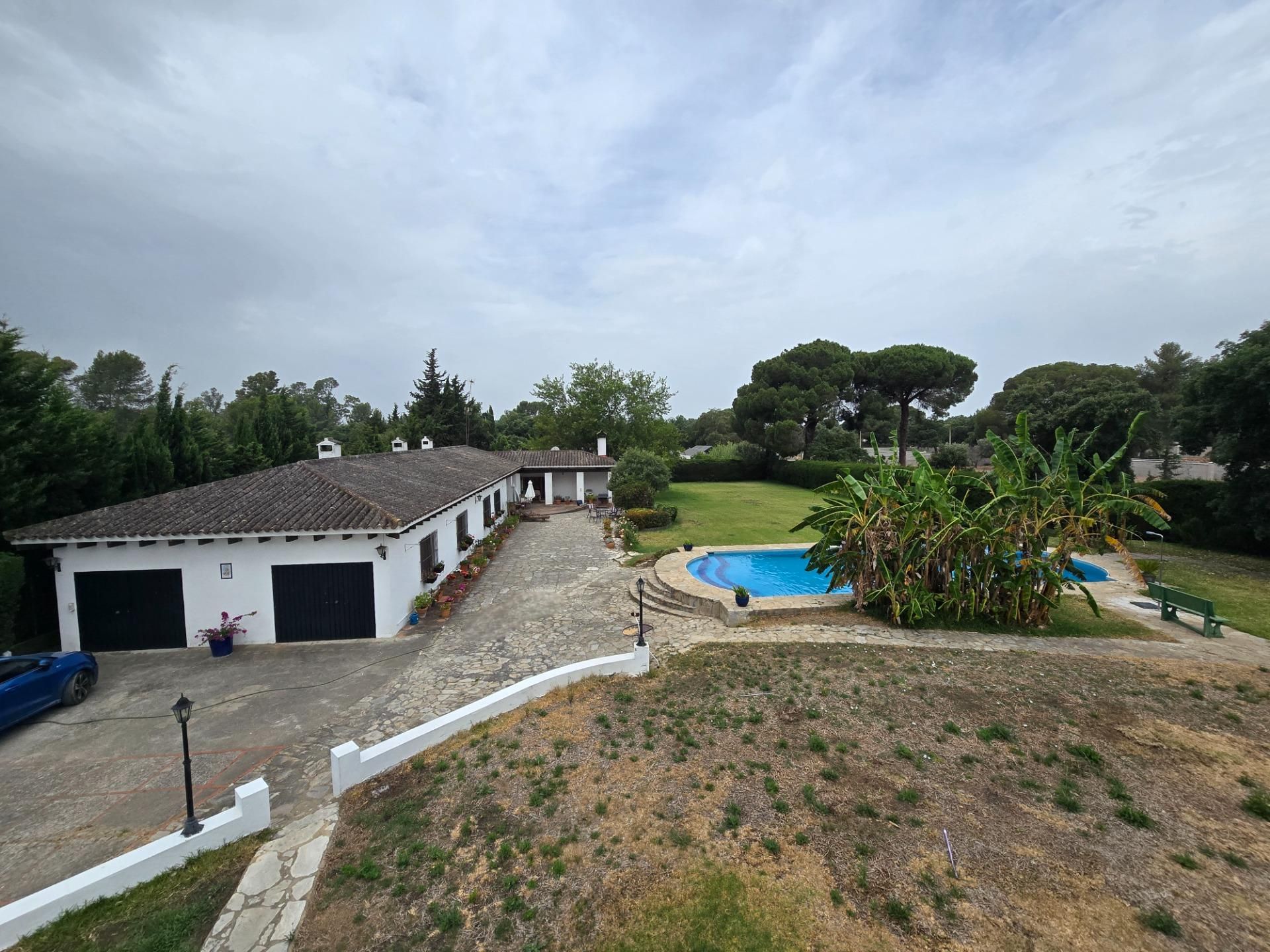 Jardí de Casa o xalet en venda en Jerez de la Frontera amb Aire condicionat, Calefacció i Terrassa