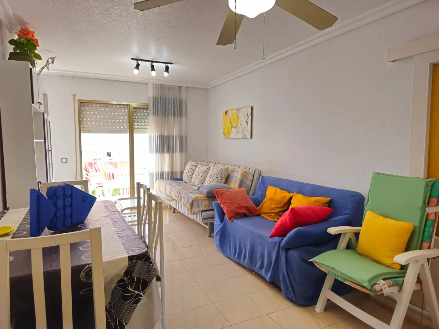 Wohnzimmer von Wohnung zum Verkauf in La Manga del Mar Menor mit Terrasse und Möbliert