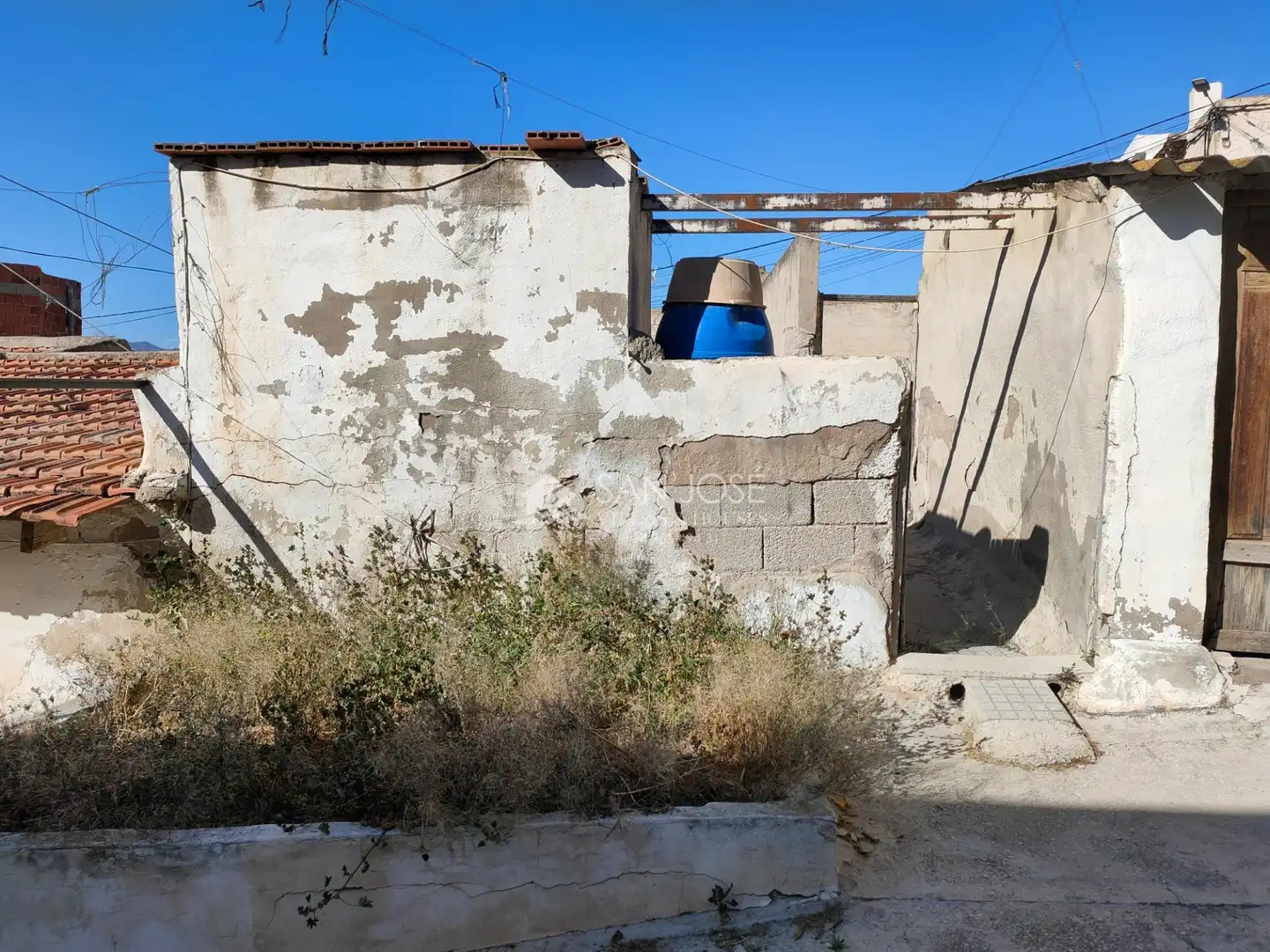 Vista exterior de Casa o chalet en venta en Aspe con Calefacción, Jardín privado y Terraza