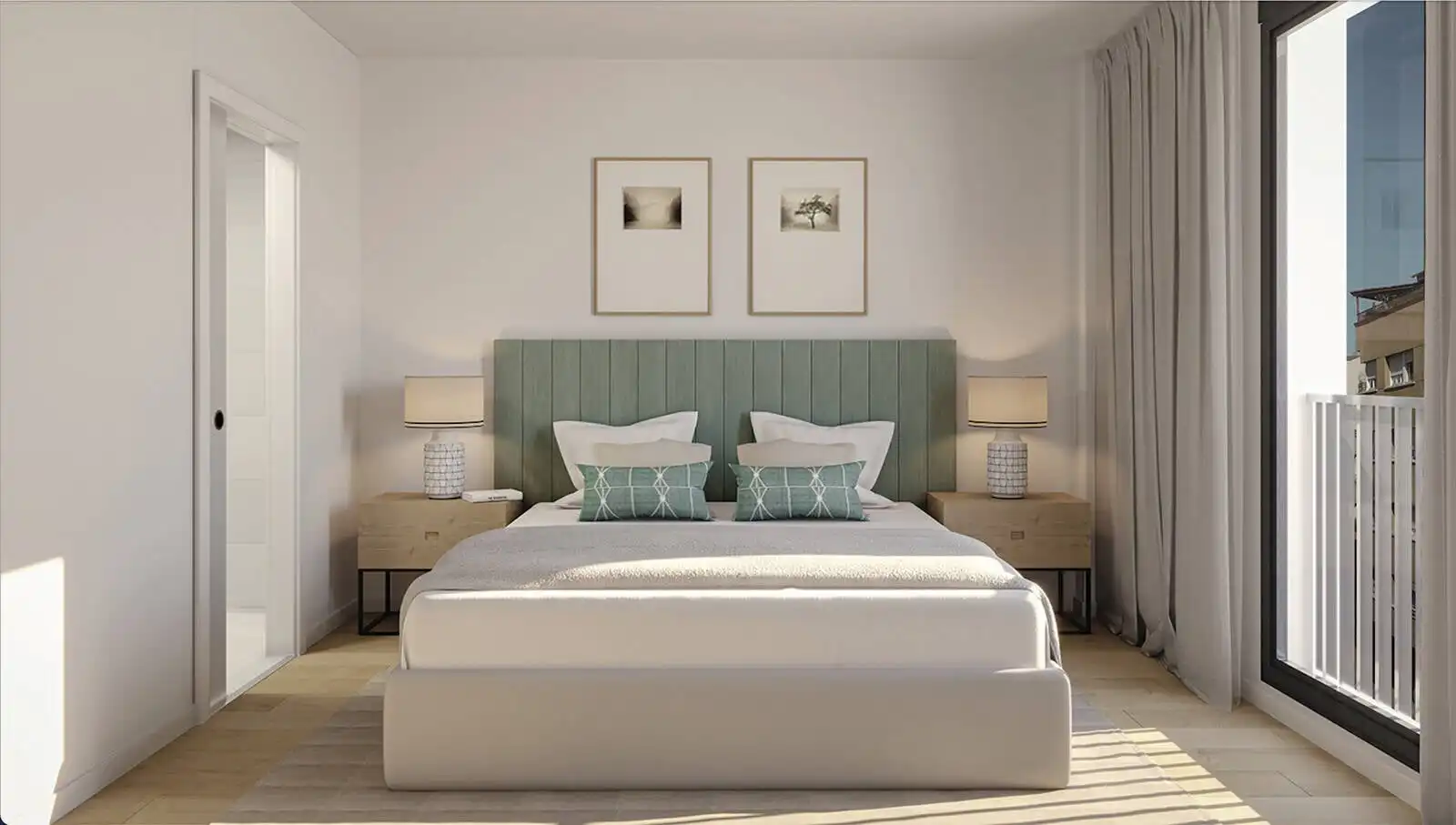 Dormitori de Apartament en venda en Terrassa amb Aire condicionat, Terrassa i Traster