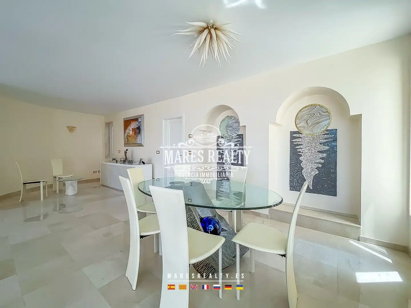 Menjador de Casa o xalet en venda en Lloret de Mar amb Aire condicionat, Calefacció i Jardí privat
