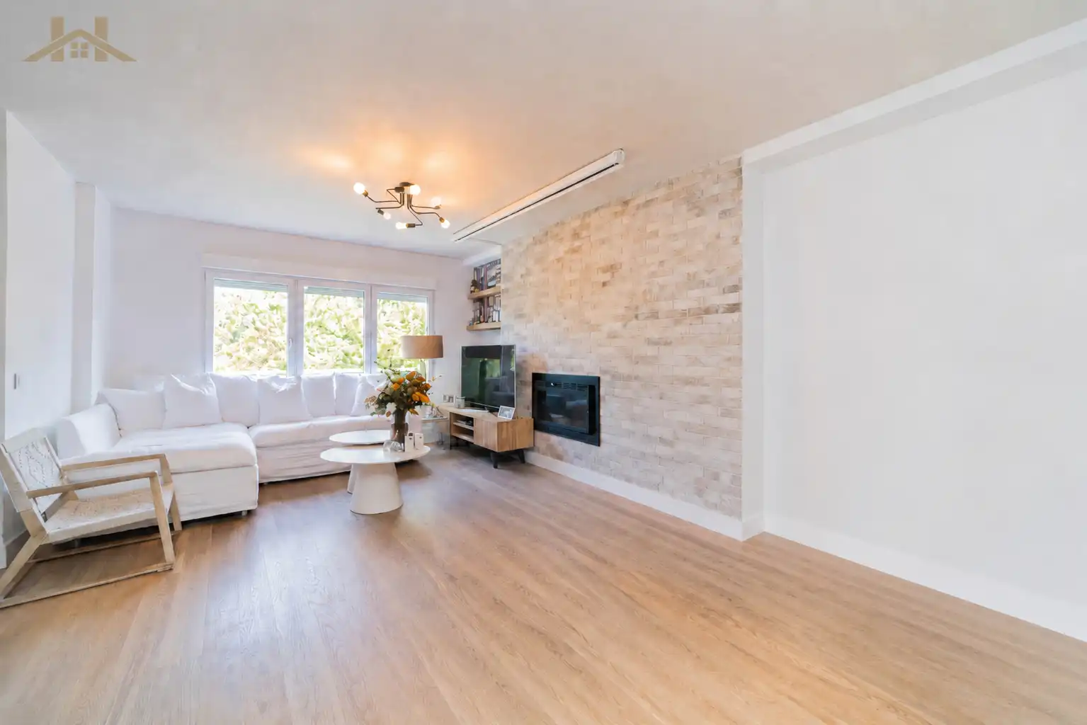 Sala de estar de Piso en venta en Pozuelo de Alarcón con Aire acondicionado, Calefacción y Terraza