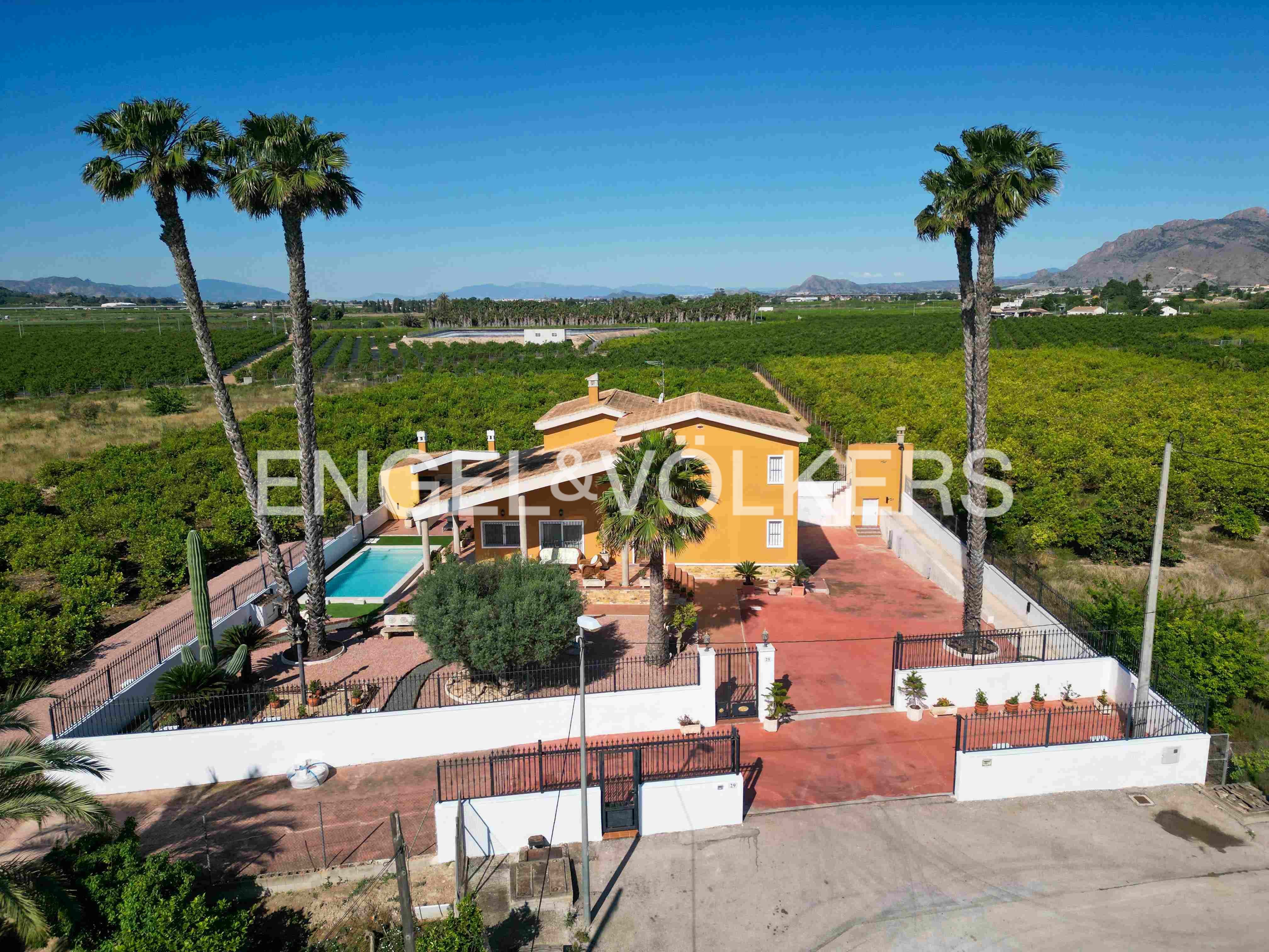 Exterior view of Country house for sale in Orihuela  with Air Conditioner, Heating and Private garden