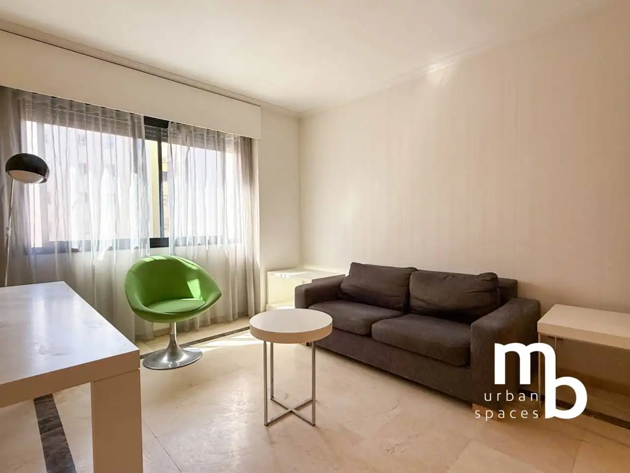 Wohnzimmer von Wohnung zur Miete in Madrid mit Klimaanlage und Möbliert