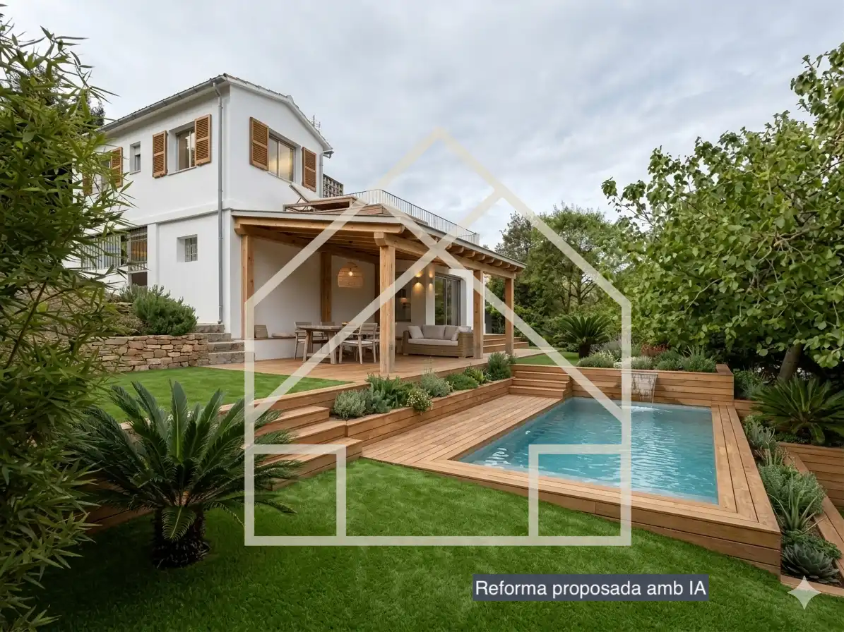 Terrassa de Casa o xalet en venda en Maçanet de la Selva amb Jardí privat