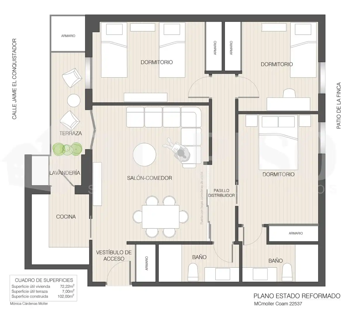 Piso en venta en Madrid con Aire acondicionado, Calefacción y Parquet