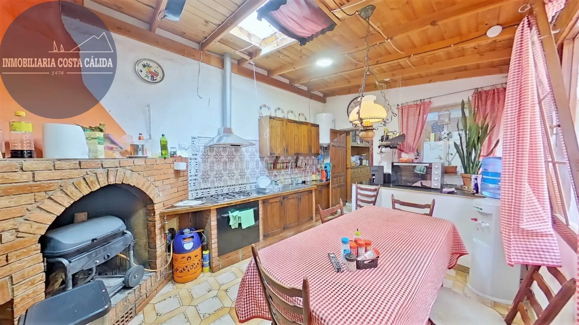 Küche von Wohnung zum Verkauf in Águilas mit Klimaanlage, Heizung und Terrasse