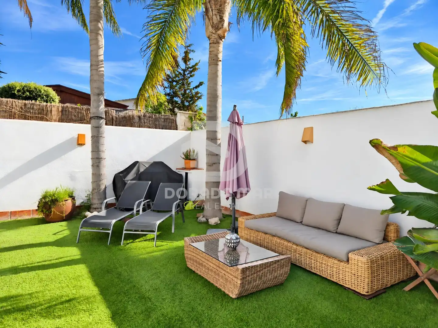 Terraza de Casa o chalet en venta en Sant Pere de Ribes con Calefacción, Jardín privado y Piscina