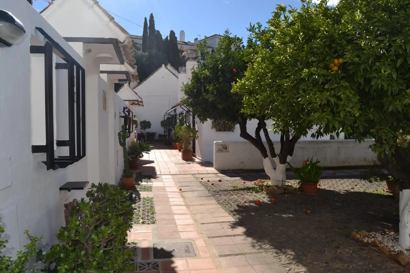 Vista exterior de Apartamento en venta en Mijas con Jardín privado, Terraza y Piscina comunitaria