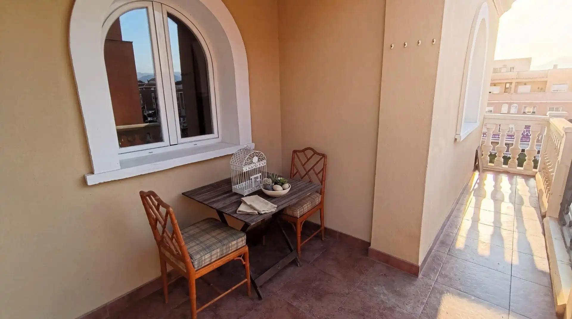 Terraza de Apartamento en venta en Roquetas de Mar con Aire acondicionado, Calefacción y Terraza
